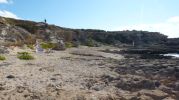 Lateral de la playa de Es Ram en Formentera