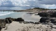 Vista de la playa desde el lado norte