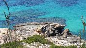 rocas erosionadas por las olas