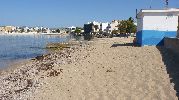 vista oeste de la playa