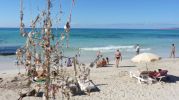 Decoracin en chiringuito de playa en Es Copinyar Formentera