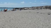 Vista del acceso a la playa de Llevant