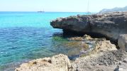 rocas erosionadas por las olas