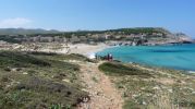 Orilla del mar de Cala Mesquida