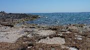 rocas erosionadas por las olas