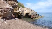 Zona de cascada en playa s'hort de sa cova